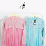 GAMIS OZIAS BROKAT 09672 LD 105 I Gamis Kondangan Remaja Simpel I Gamis Pengajian Muslimah Wanita