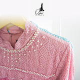 GAMIS OZIAS BROKAT 09672 LD 105 I Gamis Kondangan Remaja Simpel I Gamis Pengajian Muslimah Wanita