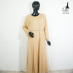 GAMIS OZIAS BROKAT 09324 LD 105 120 I Fashion Muslim Remaja I Gamis dewasa Motif Nyaman 2XL