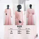 GAMIS OZIAS BROKAT 09324 LD 105 120 I Fashion Muslim Remaja I Gamis dewasa Motif Nyaman 2XL