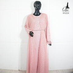 GAMIS OZIAS BROKAT 09324 LD 105 120 I Fashion Muslim Remaja I Gamis dewasa Motif Nyaman 2XL