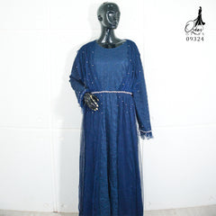 GAMIS OZIAS BROKAT 09324 LD 105 120 I Fashion Muslim Remaja I Gamis dewasa Motif Nyaman 2XL