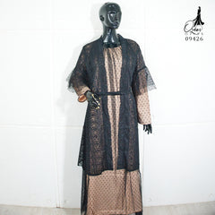 GAMIS OZIAS BROKAT 09426 LD 105 I Gamis Kondangan Cantik I Gamis Fashion Muslimah