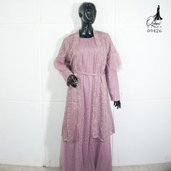 GAMIS OZIAS BROKAT 09426 LD 105 I Gamis Kondangan Cantik I Gamis Fashion Muslimah