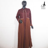 GAMIS OZIAS BROKAT FIMELA 09465 LD 80 95 105 120 I Gamis Fashion Muslimah Anak I Gamis Lebaran Busui Friendly 2XL