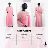Ozias - Gamis Brokat 09673 LD 105 I Gamis Cantik Wanita I Gamis Kondangan Mewah