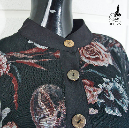 GAMIS OZIAS BROKAT RAYON 01525 LD 105 I Gamis Kondangan Simpel I Gamis Pesta Muslimah Nyaman Santai Mewah