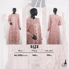 GAMIS OZIAS TILE 07250 LD 105 I Gamis Kondangan Wanita I Gamis Fashion Casual