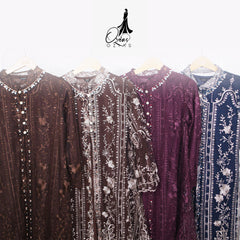 GAMIS OZIAS TILE 07323 LD 105 I Gamis Lebaran Casual I Gamis Kondangan Cantik