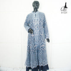 GAMIS OZIAS TILE 07329 LD 105 I Gamis Kondangan Cantik I Gamis Lebaran Casual