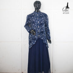 GAMIS OZIAS TILE 07339 LD 105 I Gamis Kondangan Casual I Gamis Cantik Lebaran