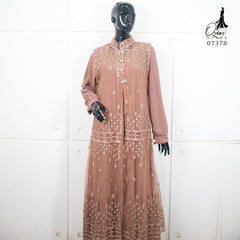 GAMIS OZIAS TILE 07378 LD 105 I Gamis Kondangan Remaja I Gamis Lebaran Mewah