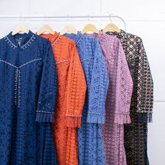 GAMIS OZIAS FIMELA JUMBO 09892 LD 80 95 105 120 140 I Gamis Ibu dan Anak I Gamis Pesta Kondangan I Gamis Import Brokat I Jumbo 2XL 4XL