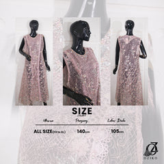 VEST OUTER TILE OZIKO HANA 03271 LD 105 I Outer Casual Wanita I Outer Kondangan Wanita