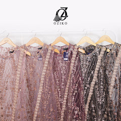 VEST OUTER OZIKO TILE HANA 03273 I Outer Kondangan Muslimah I Luaran Outfit Wanita