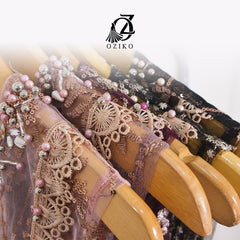 VEST OUTER OZIKO TILE HANA 03273 I Outer Kondangan Muslimah I Luaran Outfit Wanita