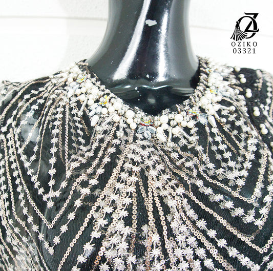 VEST OUTER OZIKO TILE HANA 03321 LD 105 120 I Outer Kondangan Wanita I Outer Casual Wisuda 2XL