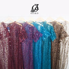 OUTER OZIKO TILE 03356 LD 105 I Outer Kondangan Wanita I Outer Casual Remaja