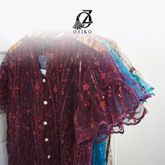 OUTER OZIKO TILE 03356 LD 105 I Outer Kondangan Wanita I Outer Casual Remaja