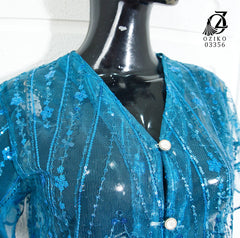 OUTER OZIKO TILE 03356 LD 105 I Outer Kondangan Wanita I Outer Casual Remaja