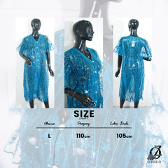 OUTER OZIKO TILE 03356 LD 105 I Outer Kondangan Wanita I Outer Casual Remaja