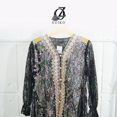 VEST OUTER TILE OZIKO 03245 LD 105 I Outer Kondangan Wanita I Outer Fashion Casual