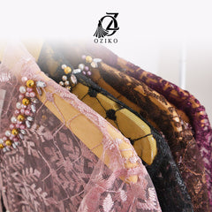 VEST OUTER TILE OZIKO 03296 LD 105 | Vest outer Pesta | Outer Wisuda Mewah