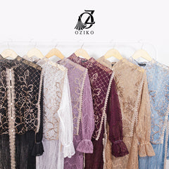 VEST OUTER OZIKO TILE 03340 LD 105 I Outer Kondangan Wanita I Outer Casual Fashion