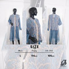 VEST OUTER OZIKO TILE 03340 LD 105 I Outer Kondangan Wanita I Outer Casual Fashion