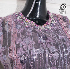 VEST OUTER TILE HANA OZIKO 03343 LD 105 I Outer Kondangan Wanita I Outer Casual Fashion