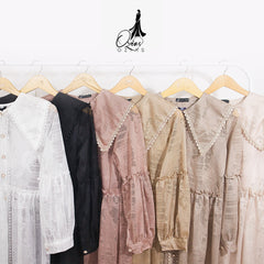 VEST OUTER BROKAT OZIKO 03347 LD 105 I Outer Kondangan Wanita I Outer Casual Remaja