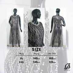 VEST OUTER TILE HANA 03360 LD 105 120 I Outer Kondangan Wanita I Outer Casual Wisuda