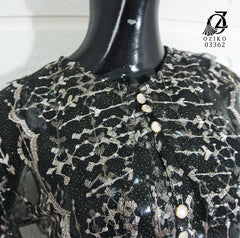 VEST OUTER TILE OZIKO 03362 LD 105 I Outer Kondangan Wanita I Outer Casual Remaja