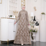 OZIAS GAMIS TILE BORDIR TWOTONE 03954 LD 105