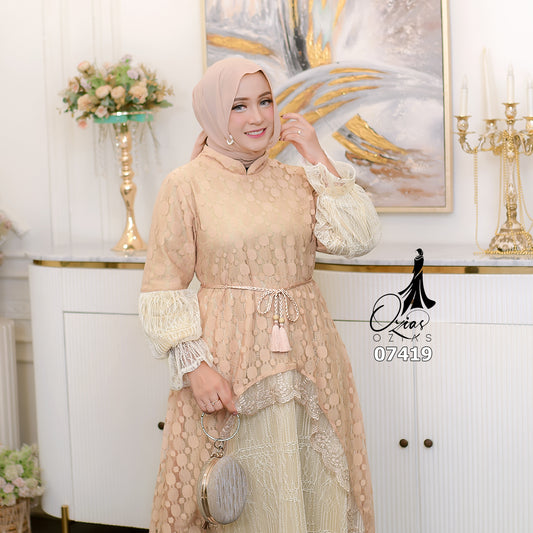OZIAS GAMIS BROKAT BINI ORANG 07419 LD 105