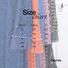 GAMIS OZIAS FIMELA JUMBO 09892 LD 80 95 105 120 140 I Gamis Ibu dan Anak I Gamis Pesta Kondangan I Gamis Import Brokat I Jumbo 2XL 4XL