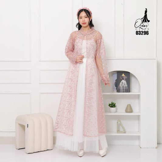 VEST OUTER TILE OZIKO 03296 LD 105 | Vest outer Pesta | Outer Wisuda Mewah