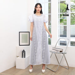 VEST OUTER BROKAT OZIKO 03346 LD 105 I Outer Kondangan Wanita I Outer Casual Formal