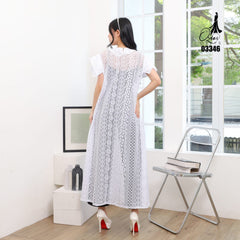 VEST OUTER BROKAT OZIKO 03346 LD 105 I Outer Kondangan Wanita I Outer Casual Formal