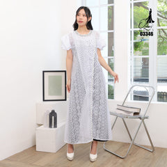 VEST OUTER BROKAT OZIKO 03346 LD 105 I Outer Kondangan Wanita I Outer Casual Formal