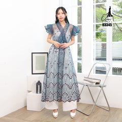 VEST OUTER TILE 03345 LD 105 | Vest Outer Wisuda | Outer Pesta Simple