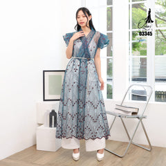 VEST OUTER TILE 03345 LD 105 | Vest Outer Wisuda | Outer Pesta Simple