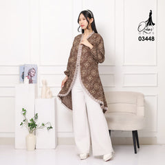 VEST OUTER KATUN OZIKO 03448 LD 105 I Vest Kondangan Wanita I Outer Casual