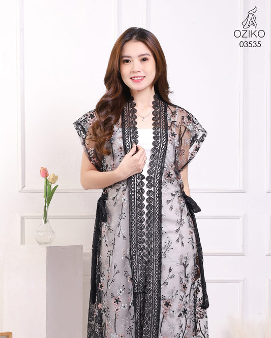 OZIKO VEST OUTER TILE CHANTILY 03535 LD 105
