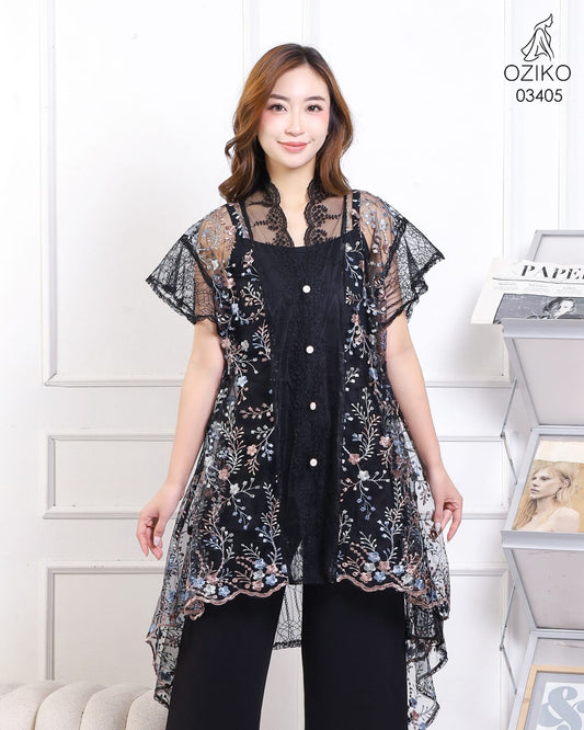 OZIKO VEST OUTER TILE 03405 LD 105