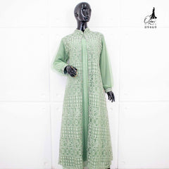 GAMIS OZIAS BROKAT FIMELA JUMBO 09884 LD 105 140 150 I Gamis Jumbo Muslimah I Gamis Formal I Jumbo 4XL 5XL