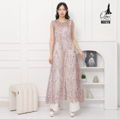 VEST OUTER OZIKO TILE HANA 03273 I Outer Kondangan Muslimah I Luaran Outfit Wanita