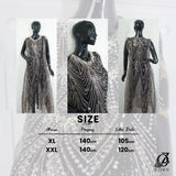 OZIKO VEST OUTER TILE HANA 03321 LD 105 120 2XL