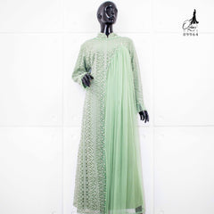 GAMIS OZIAS BROKAT ARABELLA INAYA 09964 LD 105 I Gamis Fashion Muslimah I Gamis Remaja Wisuda