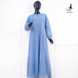GAMIS OZIAS BROKAT GARDEN LACE 09830 LD 105 I Gamis Premium Simpel l Busana Muslimah Busui Friendly Nyaman Panjang Wanita Santai Mewah